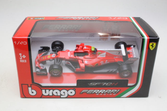 Ferrari SF70H, F1 2017, K.Raikkonen, no.7