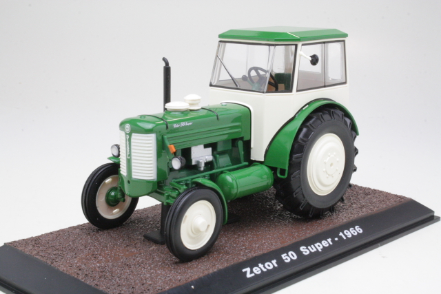 Zetor 50 Super 1966, vihreä - Sulje napsauttamalla kuva