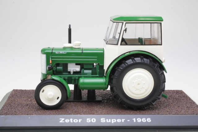 Zetor 50 Super 1966, vihreä - Sulje napsauttamalla kuva