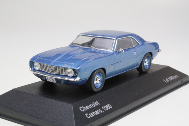 Chevrolet Camaro 1969, blue