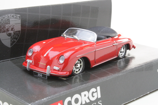 Porsche 356 Cabriolet "Open Top", red