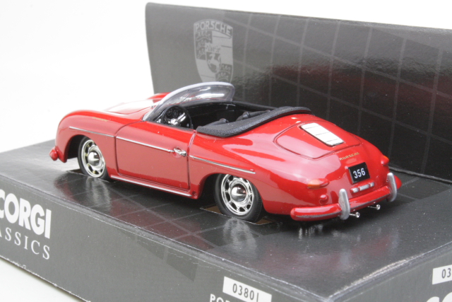 Porsche 356 Cabriolet "Open Top", red