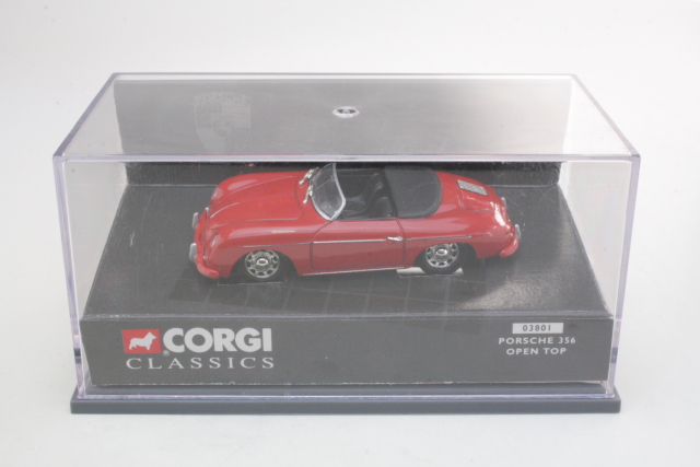 Porsche 356 Cabriolet "Open Top", red