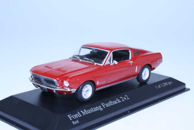 Ford Mustang Fastback 1968, red