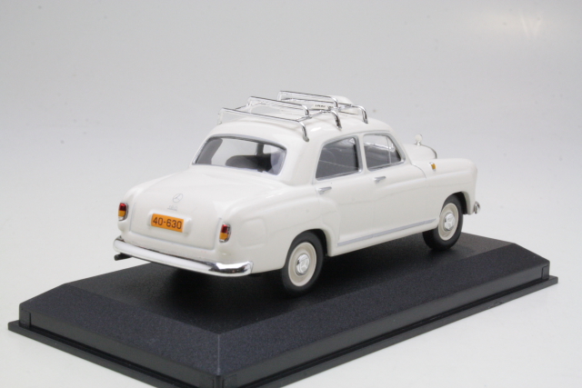 Mercedes 180D (w120) Ponton 1962, white " Taxi Tel Aviv"