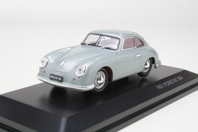 Porsche 356 Coupe 1951, vaaleansininen - Sulje napsauttamalla kuva