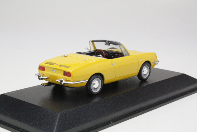 Fiat 850 Sport Spider 1968, yellow