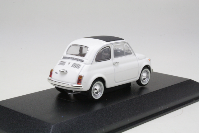 Fiat 500 1965, valkoinen - Sulje napsauttamalla kuva