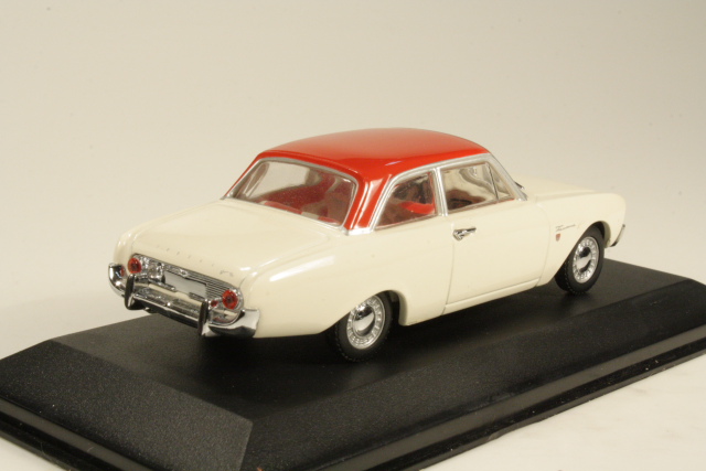 Ford Taunus 17M P3 Saloon 1960, white/red - Click Image to Close