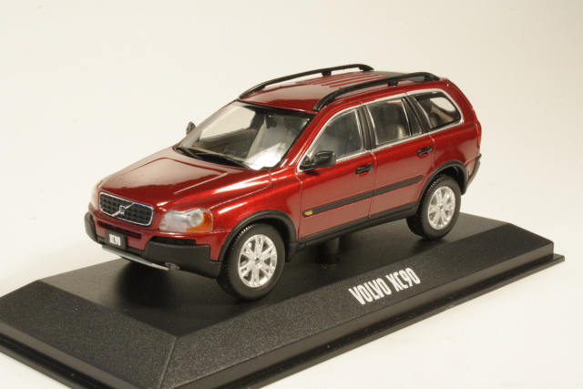 Volvo XC90, dark red