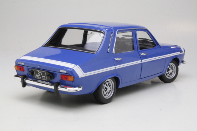 Renault 12 Gordini 1971, sininen - Sulje napsauttamalla kuva