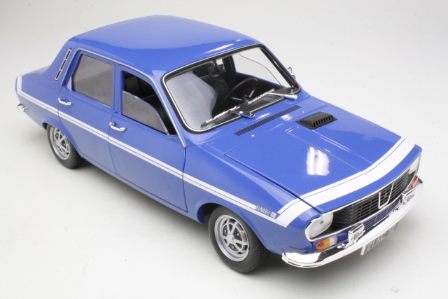 Renault 12 Gordini 1971, sininen - Sulje napsauttamalla kuva