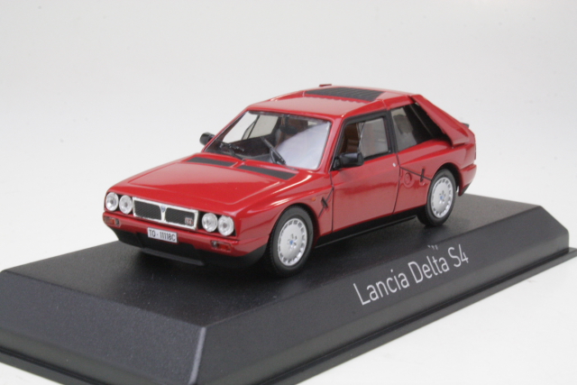 Lancia Delta S4 1985, punainen - Sulje napsauttamalla kuva