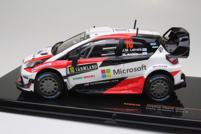 Toyota Yaris WRC, 1st. Sweden 2017, J.M.Latvala, no.10 - Click Image to Close