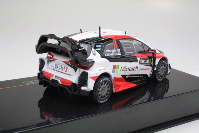 Toyota Yaris WRC, Sweden 2017, J.Hänninen, no.11