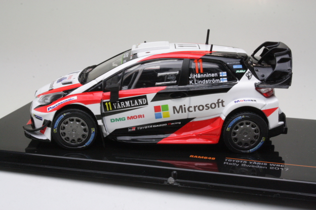 Toyota Yaris WRC, Sweden 2017, J.Hänninen, no.11
