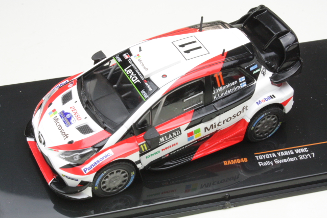 Toyota Yaris WRC, Sweden 2017, J.Hänninen, no.11