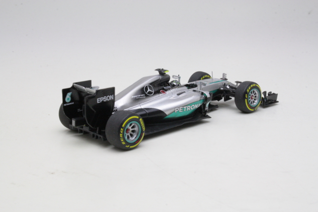 Mercedes AMG W07, 1st. Bahrain GP 2016, N.Rosberg, no.6