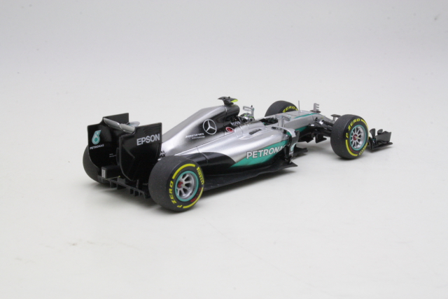 Mercedes-AMG W07 Hybrid, 1st. Bahrain GP 2016, N.Rosberg, no.6 - Sulje napsauttamalla kuva