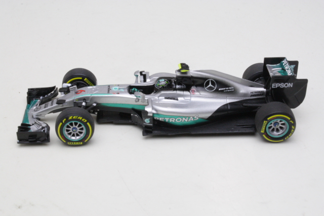 Mercedes AMG W07, 1st. Bahrain GP 2016, N.Rosberg, no.6