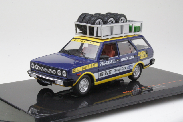 Fiat 131 Panorama 1975 "Olio Fiat Rallye Assistance" - Sulje napsauttamalla kuva