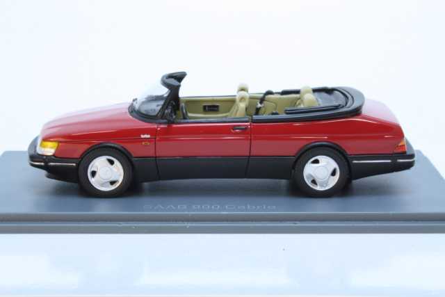 Saab 900 Cabriolet 1987, punainen