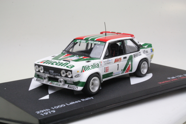 Fiat 131 Abarth, Finland 1979, M.Alen, no.1 - Sulje napsauttamalla kuva