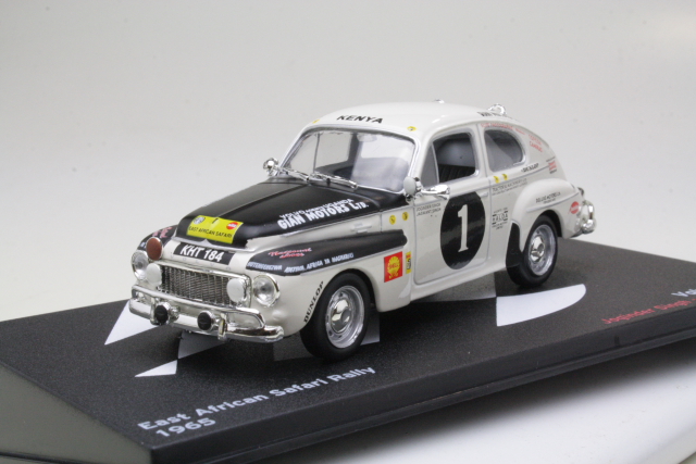 Volvo PV544, 1st. Safari 1965, J.Singh, no.1 - Sulje napsauttamalla kuva