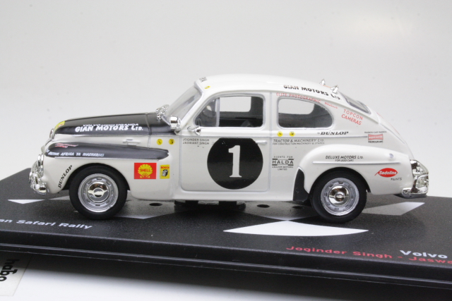 Volvo PV544, 1st. Safari 1965, J.Singh, no.1