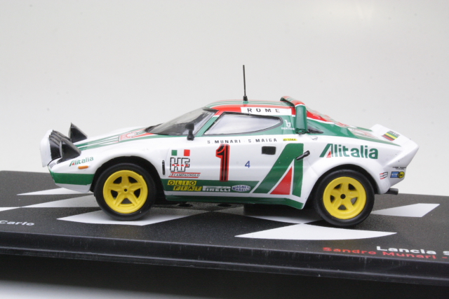 Lancia Stratos HF, 1st. Monte Carlo 1977, S.Munari, no.1