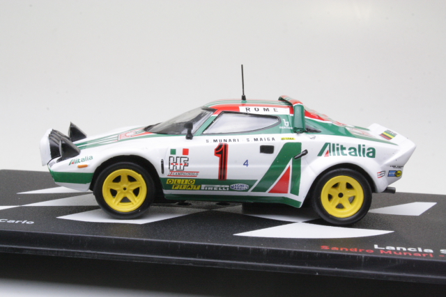 Lancia Stratos HF, 1st. Monte Carlo 1977, S.Munari, no.1 - Sulje napsauttamalla kuva