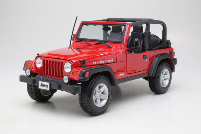 Jeep Wrangler Rubicon Open 2012, red