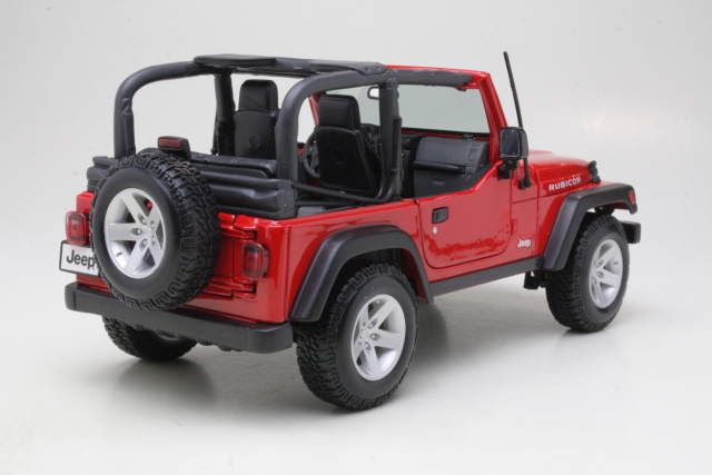 Jeep Wrangler Rubicon Open 2012, red