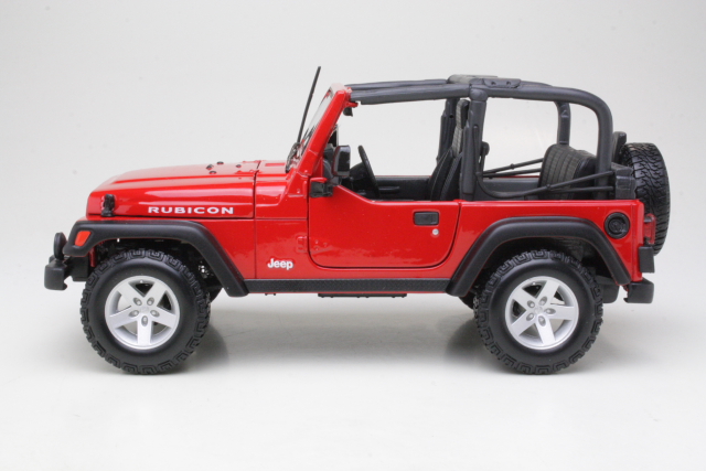 Jeep Wrangler Rubicon Open 2012, red