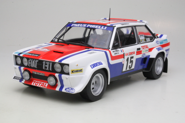 Fiat 131 Abarth, Tour de Corse 1980, M.Mouton, no.15
