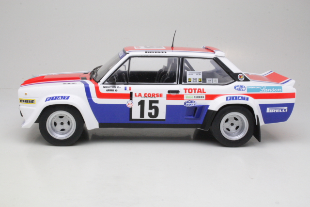 Fiat 131 Abarth, Tour de Corse 1980, M.Mouton, no.15