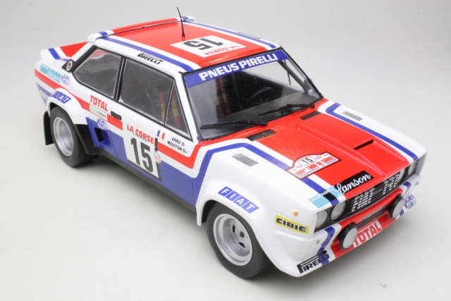 Fiat 131 Abarth, Tour de Corse 1980, M.Mouton, no.15 - Sulje napsauttamalla kuva