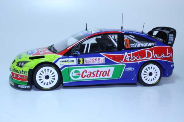 Ford Focus RS WRC, MonteCarlo 2008, M.Hirvonen, no.3