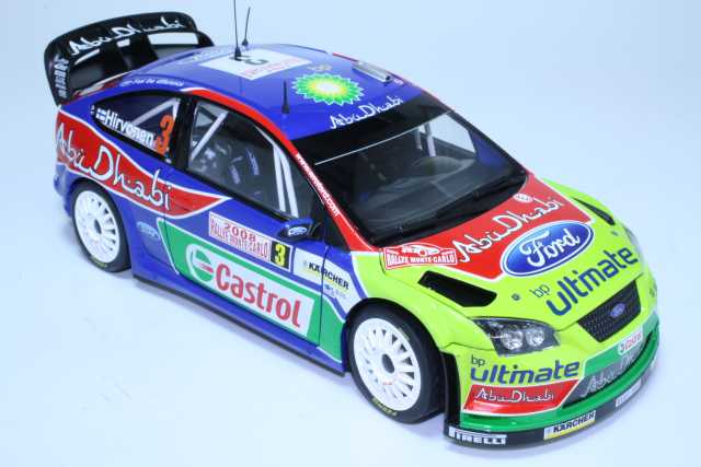 Ford Focus RS WRC, MonteCarlo 2008, M.Hirvonen, no.3