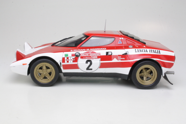 Lancia Stratos HF, 1st. San Remo 1974, S.Munari, no.2 - Sulje napsauttamalla kuva