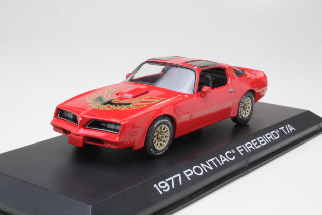 Pontiac Firebird Trans Am 1977, red