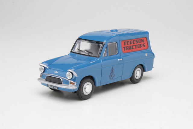 Ford Anglia Van "Fordson Tractors", sininen