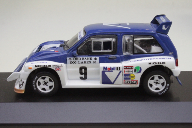 MG Metro 6R4, Finland 1986, M.Wilson, no.9