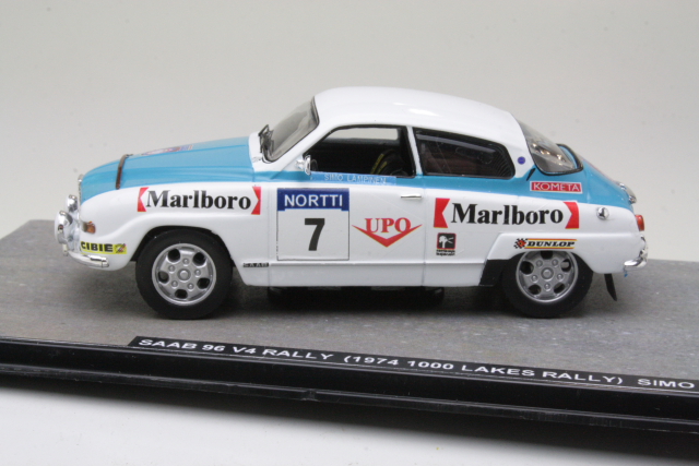 Saab 96 V4, Finland 1974, S.Lampinen, no.7