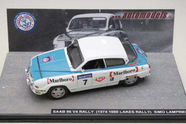 Saab 96 V4, Finland 1974, S.Lampinen, no.7