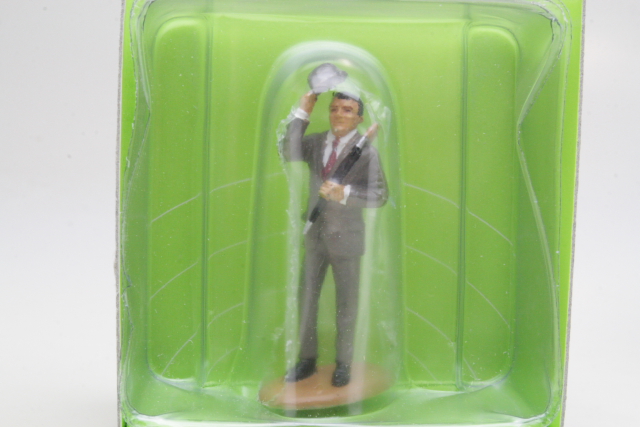 Vintage Bentley with John Steed figure "The Avengers"