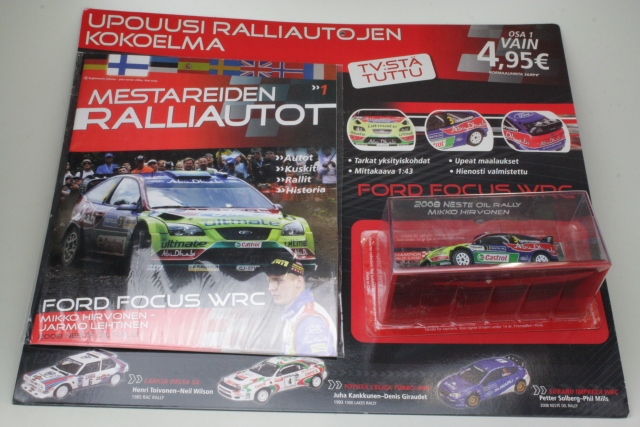 Ford Focus RS WRC, 2nd. Finland 2008, M.Hirvonen, no.3