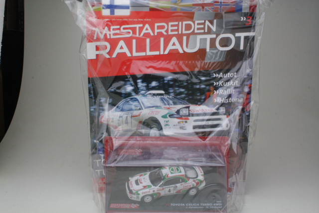 Toyota Celica Turbo 4WD ST185, Finland 1993, J.Kankkunen, no.4