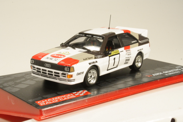 Audi Quattro A2, Finland 1983, H.Mikkola, no.1 - Sulje napsauttamalla kuva