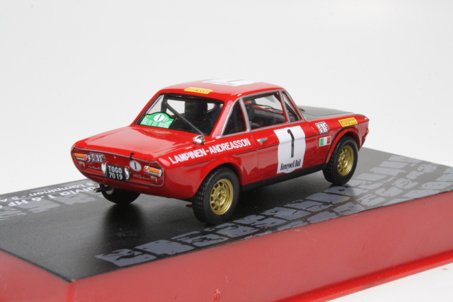 Lancia Fulvia Coupe Rallye 1.6 HF, Maroc 1972, S.Lampinen, no.1 - Sulje napsauttamalla kuva